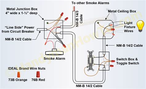 wiring schmatic for smoke detectors